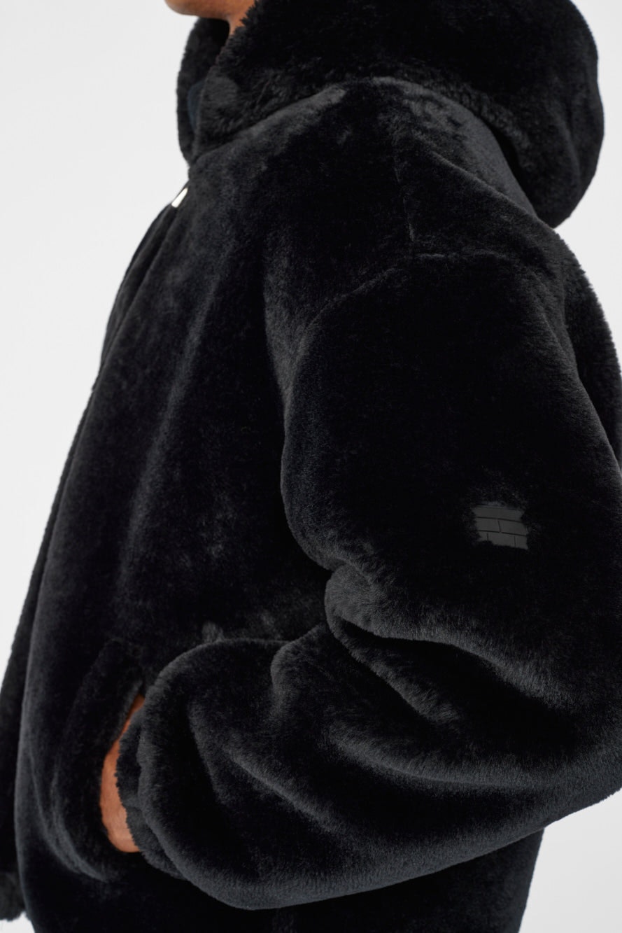 hoodie side detail